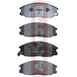 AKD-0103, Колодки тормозные дисковые передние