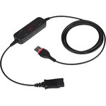 VXH-A9P, Шнур-переходник QD на USB-A VoiceXpert VXH-A9P (QD-Plantronics/USB-A)