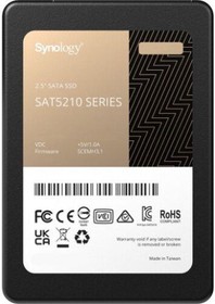 Фото 1/4 SSD жесткий диск SATA 2.5" 480GB 6GB/S SAT5210-480G SYNOLOGY