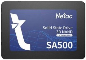 Фото 1/10 SSD жесткий диск SATA2.5" 120GB NT01SA500-120-S3X NETAC