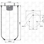 SK-0285P-01, Подушка пневматическая