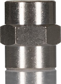 Фото 1/4 2543-1/4, Male Pneumatic Quick Connect Coupling, G 1/4 Female Threaded