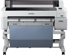 Фото 1/7 Принтер Epson SureColor SC-T5200 (A0; 36" (914 мм); 5-цветная струйная печать; 3.5 пл; 2880x1440 dpi; USB 2.0, Ethernet, C11CD67301A0)
