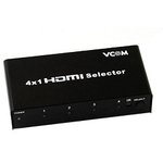VCOM DD434 Переключатель HDMI 1.4V 4= 1 VCOM  DD434
