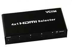 Фото 1/4 VCOM DD434 Переключатель HDMI 1.4V 4= 1 VCOM  DD434