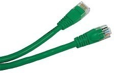 Telecom Патч-корд UTP кат.5е 1,5м зеленый [NA102_GREEN_1.5M]