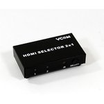 VCOM DD432 Переключатель HDMI 1.4V 2= 1 VCOM  DD432