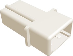 Фото 1/3 170924-1, Commercial MATE-N-LOK Female Connector Housing, 5.08mm Pitch, 2 Way, 1 Row