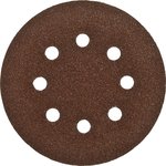 35350-125-080, Круг шлифовальный ЗУБР СТАНДАРТ из абразивной бумаги на велкро ...