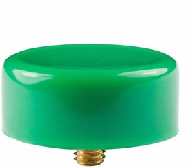 AT412F, Switch Bezels / Switch Caps .748" DIAMETER GREEN SCREW ON CAP