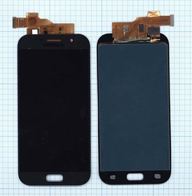 Дисплей для Samsung Galaxy A5 SM-A520F (2017) в сборе с тачскрином (TFT) черный
