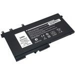 Аккумуляторная батарея для ноутбука Dell E5580 (3DDDG) 11,4V 3000mAh OEM