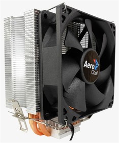 Кулер Aerocool Verkho 3 , до 120W, 3х теплотрубки, PWM, 1200-2800 RPM, LGA 1156/1155/1151/1150/775 , FM2/FM1/AM3+/AM3/ AM2+/AM2/940/939/754,