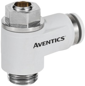 R412010572, CC04 Non Return Valve G 1/4 Male Inlet, 8mm Tube Outlet, 0.5 to 10bar
