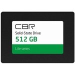 CBR SSD-512GB-2.5-LT22, Внутренний SSD-накопитель, серия "Lite", 512 GB, 2.5" ...