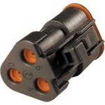 DT063S-CE05, DT06, DT Male 3 Way Connector Assembly for use with Automotive ...