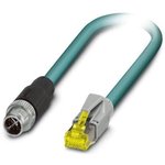 1440591, Ethernet Cables / Networking Cables VS-M12MSS-IP20-94F/ 0,5/10G