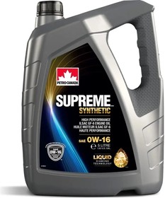 Моторное масло SUPREME SYNTHETIC 0W-16 5л MOSYN16C20