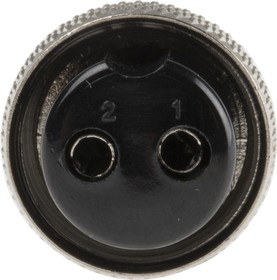 Фото 1/4 Circular Connector, 2 Contacts, Cable Mount, Miniature Connector, Plug, Female