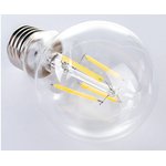 LED-A60-8W/NW/E27/CL GLA01TR Лампа светодиодная. Форма A, прозрачная. UL-00002212