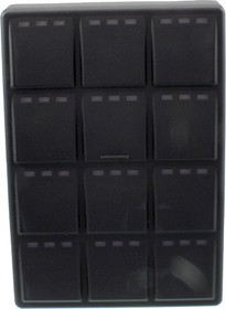 Фото 1/2 3K012-4RN3AG, SWITCH KEYPAD 12KEY ILLUM