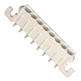 3-643236-0, CONN HDR 8POS 0.25 GOLD PCB R/A