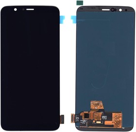 Дисплей для OnePlus 5T (OLED) черный