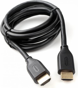 Фото 1/6 Кабель HDMI Cablexpert CC-HDMI8К-2M, 19M/19M, v2.1, 8К, медь, позол.разъемы, экран, 2м, черный, пакет