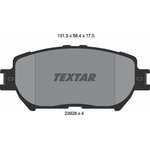 Колодки тормозные передние TEXTAR 2392801