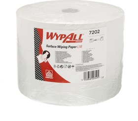 Фото 1/5 7202, WypAll Rolled White Paper Towel, 380 x 240mm