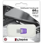 Kingston USB Drive 256GB DataTraveler USB 3.0 DTDUO3CG3/256GB