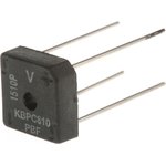 VS-KBPC810PBF, Bridge Rectifier, 8A, 1000V, 4-Pin
