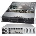 Серверная платформа Supermicro SuperServer 2U 6029P-TRT noCPU(2)2nd Gen Xeon Scalable/TDP 70-205W/ no DIMM(16)/ SATARAID HDD(8)LFF/ 2x10GbE/
