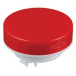 AT4054CJ, Red/Clear Push Button Cap for Use with LB Series Pushbuttons ...