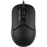 Клавиатура + мышь A4Tech Fstyler F1512 клав:черный мышь:черный USB (F1512 BLACK)