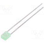 LL-234GD2Q-1B, LED; rectangular; 3.2x2x4.15mm; yellow green; 20?45mcd; 130°; 20mA