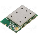 RC-CC1310-434, Модуль: RF, 433,92МГц, GPIO,I 2C, I2S, JTAG, SSI x2, UART, -124дБм