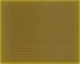Фото 1/2 8100-45-LF, PCBs & Breadboards Lead-free version of part# 8100-45. (gold plating over copper) Protoboard featuring a 0.1"x0.1" grid of plat