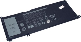 Аккумуляторная батарея для ноутбука Dell Chromebook 13 3380 (FMXMT) 7.6V 7300mAh