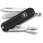 Нож перочинный Victorinox Classic Dark Illusion (0.6223.3G) 58мм 7функц ...