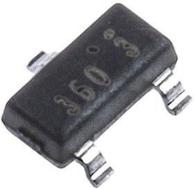 Фото 1/3 MMBTA92,215, MMBTA92 PNP Transistor, -100 mA, -300 V, 3-Pin SOT-23
