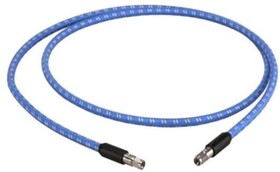 Фото 1/2 SF550S/11PC24/ 11PC24/48IN, RF Cable Assembly, Microwave 2.4 mm Male - 2.4 mm Male 50GHz 50Ohm Blue 1.22m