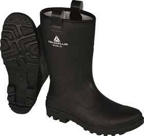 Фото 1/4 NICKES5NO43, NICKEL S5 CI SRC Black, White Steel Toe Capped Men's Safety Boots, UK 9, EU 43