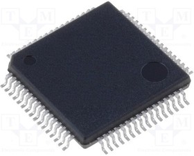 KSZ8462FHLI, IC: ethernet switch; 10/100Base-T; MDI,MDI-X,MII; LQFP64