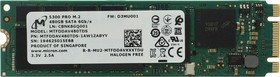 Фото 1/2 Micron SSD 5300 PRO, 480GB (MTFDDAV480TDS- 1AW1ZABYY), Твердотельный накопитель