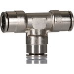 100601000, PNEUFIT 10 Series Straight Fitting, Push In 10 mm to Push In 10 mm ...