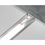 Ambrella Алюминиевый профиль встраиваемый 21.5*6.8 для светодиодной ленты до 11мм