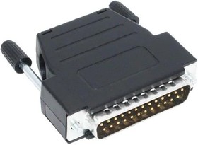 DSSKP9L-DB9P-K, D-Sub Standard Connectors D-SUB plug, stamped contact, plastic backshell, top & side entry 9w