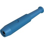 2 mm jack, solder connection, 0.5 mm², blue, 930320102