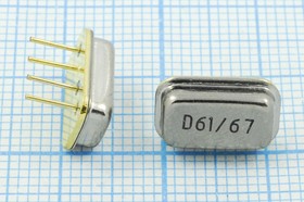 Фото 1/2 ПАВ резонаторы двухчастотные 61.24МГц и 67.24МГц; №SAW 61240 \SF712\\\\DSR61,24& 67,24A01-SD06\[67240] 2-х